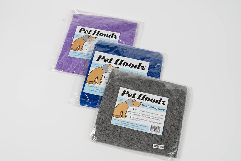 Pet Hoodz for Dogs-Anxiety, Grooming, Ear Muffs, Dog Ear Protection, Calming, Ear Compression, Pet Hoodie, Dog Hoodie Blue X-Large - PawsPlanet Australia