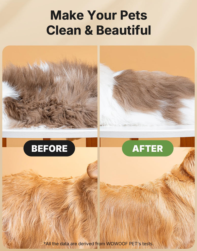 5-in-1 Cat Steam Brush & Gromming Rakes, Cat Comb for Long or Short Haired Indoor Cats, Dog Hair Spritz Comb for Deshedding and Untangling, Pet Brush for Dog Kitten Rabbit Massage