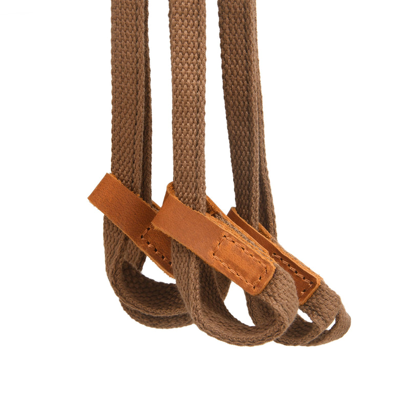 WAYNE'S DOG Canvas Duck Game Carrier - 12 Drops, Slip Noose - Bird Tote, Waterfowl & Goose Hanger, Duck Carrier Lanyard (Brown) Brown - PawsPlanet Australia