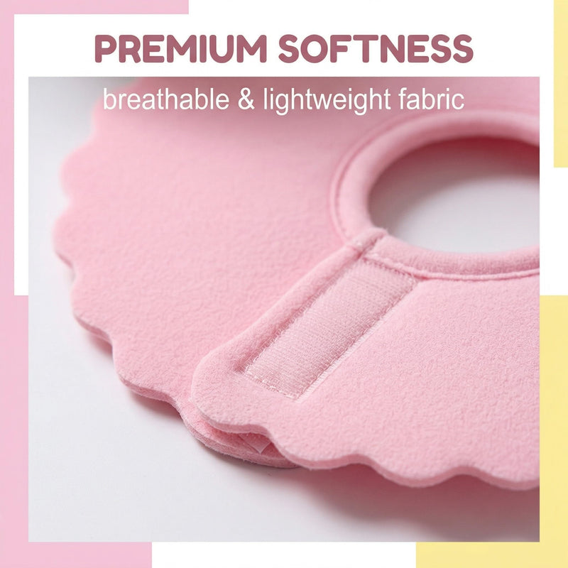 2 Pieces Cat Protective Collar Soft Neck Brace Cat Collar Anti-Bite Neck Collar Cat Protective Collar for Cats Puppies, Adjustable Recovery Cone after Surgery M (pink and yellow)