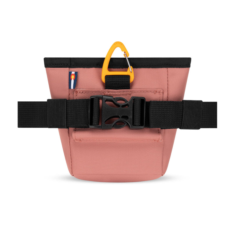 OllyDog Goodie Treat Bag, Dog Treat Pouch, Waist Belt Clip for Hands-Free Training, Magnetic Closure, Dog Training and Behavior Aids, Three Ways to Wear (Desert)