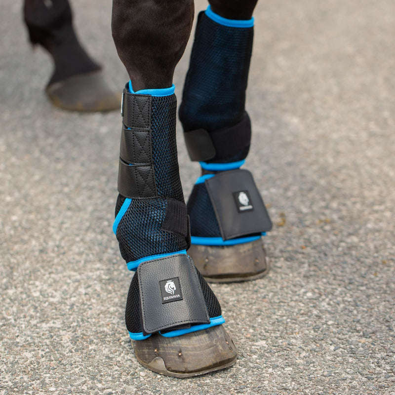 Equinavia Sval Cool Bell Boots | Cooling Therapy By Water - Black - L