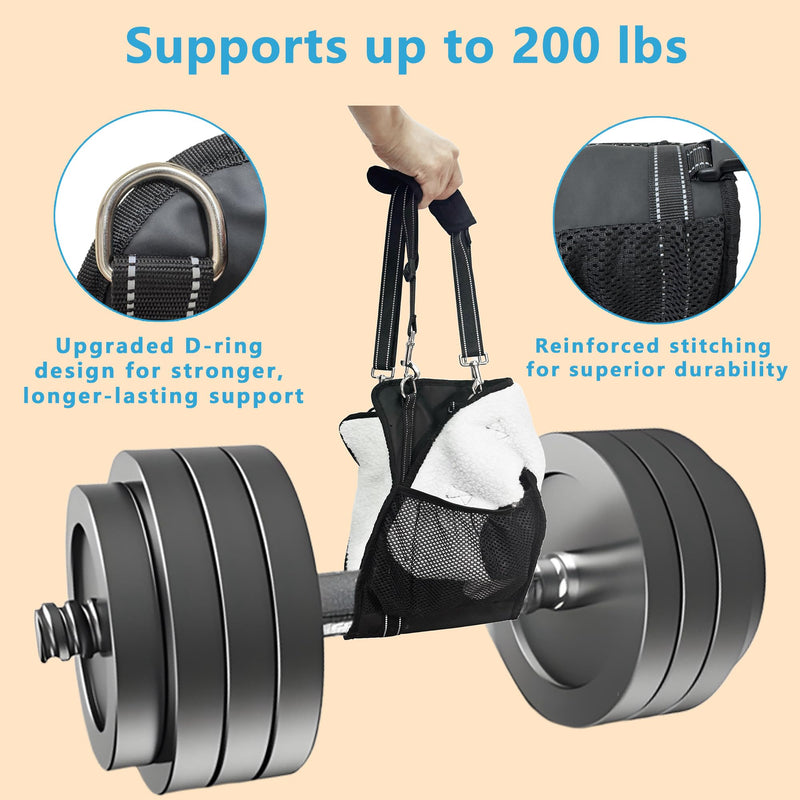 Dual-use Dog Lift Rehab Hareness Canine Sling for Large Pooch Rear Legs and Hip Support,Adjustable and Soft Brace Strap for After ACL Surgery, Helps Senior, Injured and Disabled K9. - PawsPlanet Australia