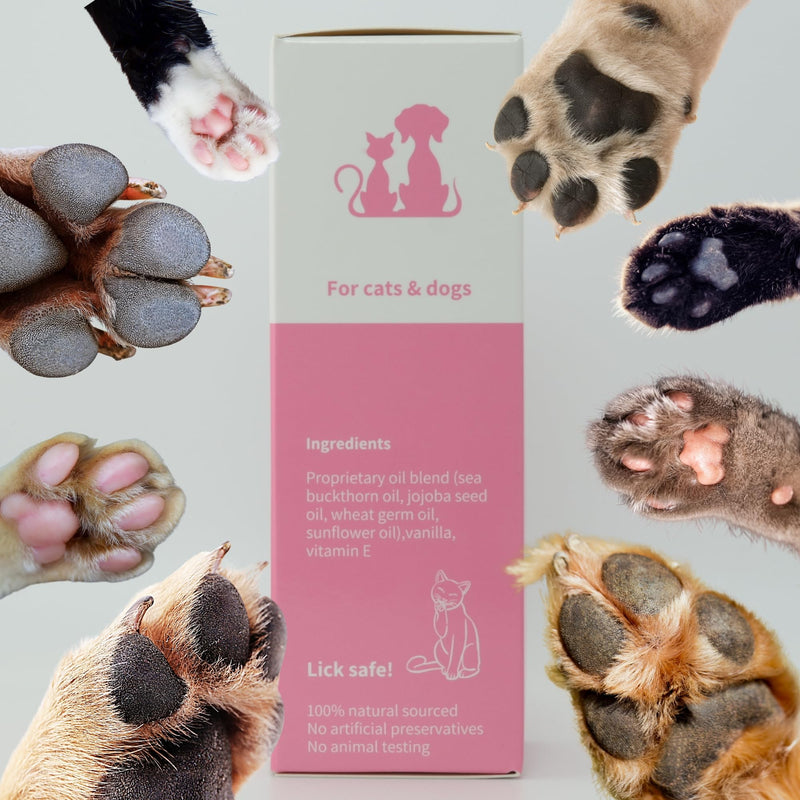 Toe Bean Oil: Premium Paw & Nail Cleansing Treatment, 100% natural, safe for all cats and dogs, 60ml, made in Canada - PawsPlanet Australia
