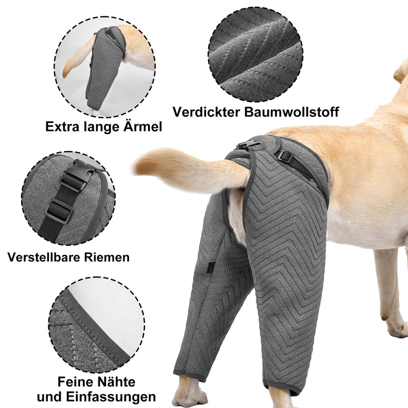 Arblina Dog Bodysuit After Surgery, Dog Bodysuit for Rear Legs, Post-Operative Recovery Suit for Male & Female Dogs, Leak Protection Dog for Small/Medium/Large Dogs XL