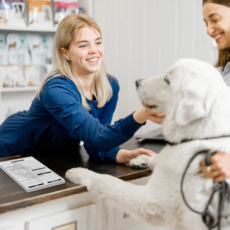 54 Pack Pet Grooming Cards Customer Information Form Contact Profile Extender for Professional Dog and Cat Beautician Kennel Care - PawsPlanet Australia