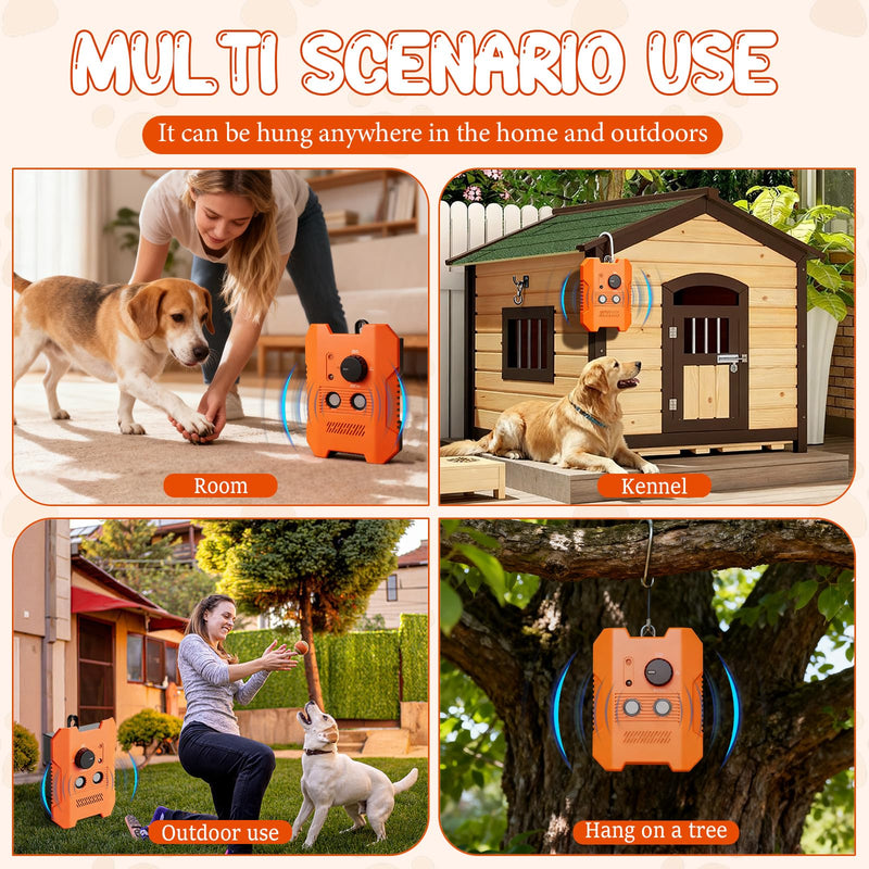 Upgradedfor Dogs, Dog Bark Deterrent Devices with LED Light, Dog Barking Stopper for Indoor Outdoor