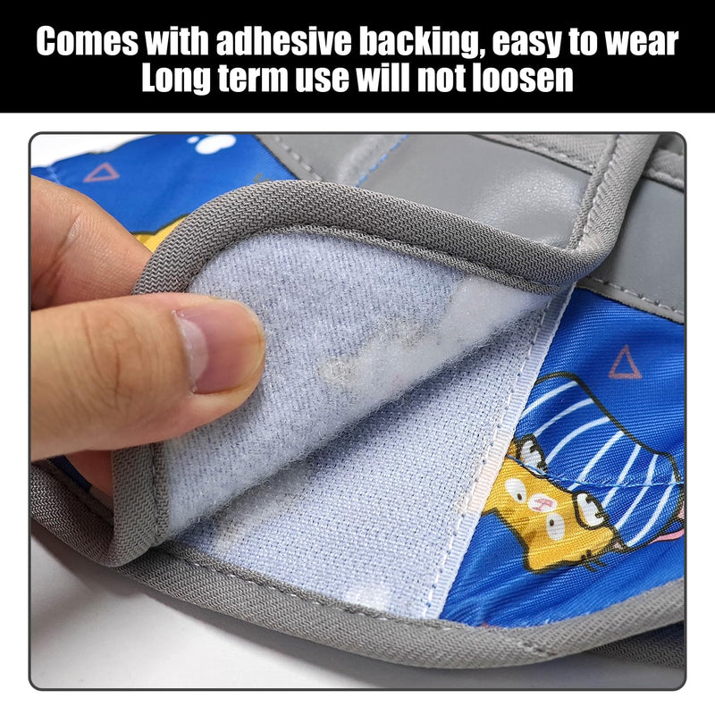 1 x cat protection ring and 1 x blue collar, post-operative protective cover for pets, neck protection tool, practical headgear against licking and biting of pets.