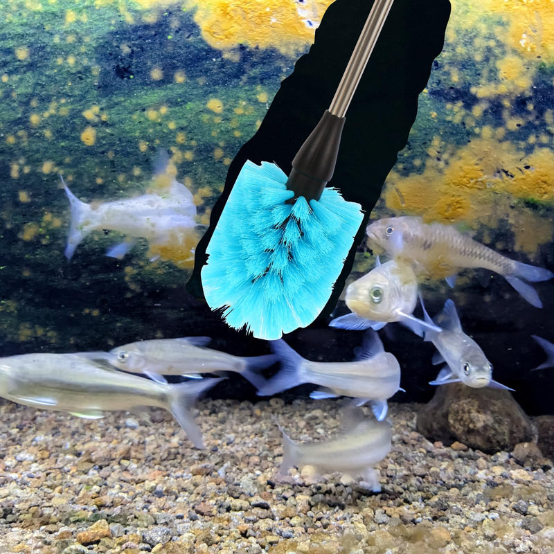 11 in 1 Fish Tank Aquarium Cleaning Brush Kit,Aquarium brushSutiable for Acrylic Fish Tank, and Plastic Fish Tank,Glass Fish Tank,Non Rusting,Fish Tank Cleaning Tools - PawsPlanet Australia