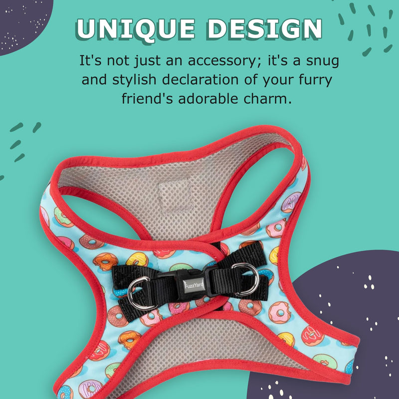 FuzzYard You Drive Me Glazy Step in Dog Harness | Size XL | Comfortable Fit for Everyday Walking & Training Extra Large - PawsPlanet Australia