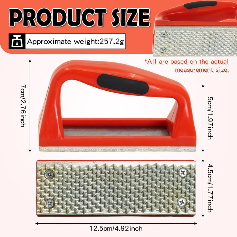 Mini Hoof Rasp for Horses,Farrier Rasp with Rubber Grip Handle Non-Slip Mat Portable Hoof Trimming Tool for Horses,Sheep,Goats,Alpacas,Veterinarians,Farm - PawsPlanet Australia