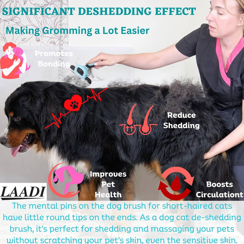 Deshedding Tool for Dogs and Cats - Reduces Shedding by Up to 95% in Less Than 10 Minutes—best Choice for Grooming and Deshedding Your Lovely Pets. Dog Brush Cat brush Horse Brush Rabbit Brush - PawsPlanet Australia