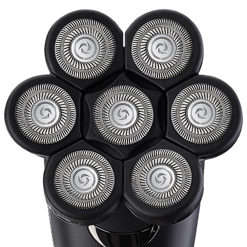 Bald Head Shaver Replacement Blades for Head Shaver, Premium 7 Blades Shaver Replacement Heads for Universal Head Shavers and Freedom Bald Men Grooming, 3 Cleaning Brush, 3 Pack - PawsPlanet Australia