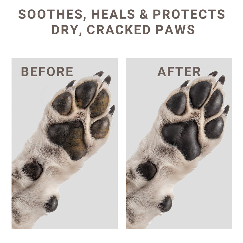 Dog Paw Balm – 60g | Natural Revitalizing Balm| Soothes, Heals & Protects Dry, Cracked Paws | Ideal for All Breeds & Seasons-2.11 oz - PawsPlanet Australia