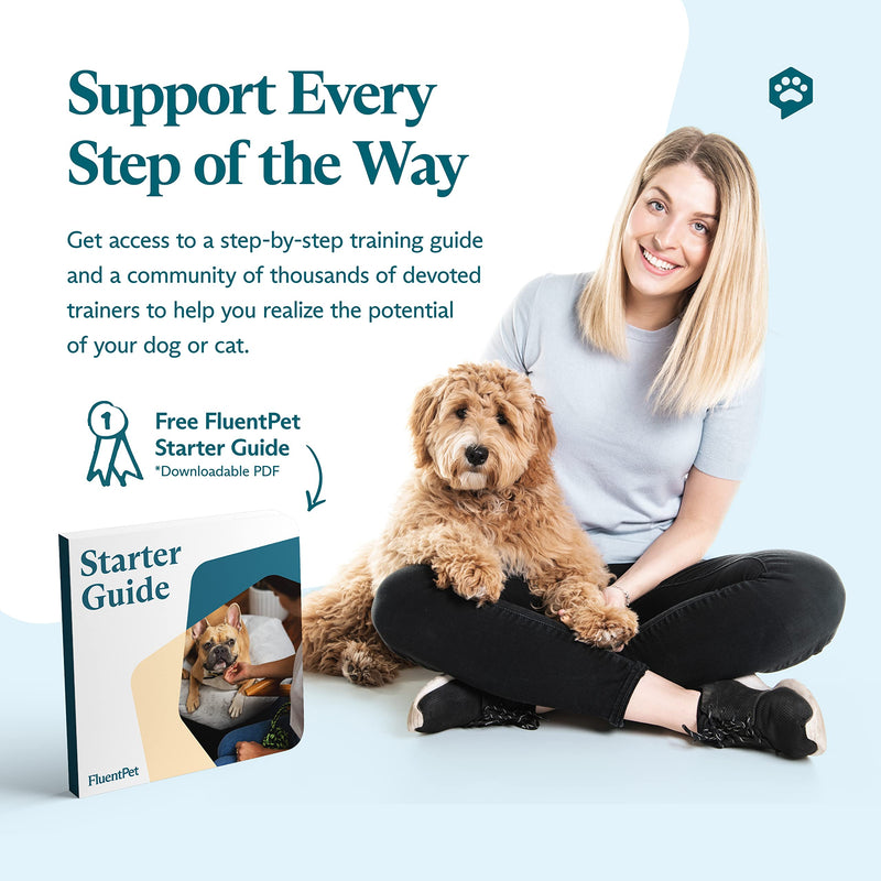 FluentPet Edge Pieces (Set of 32) - Edge Pieces for Hextiles That Hold Cat & Dog Buttons for Communication - Edge Pieces Protect Talking Buttons for Dogs Hextiles from Dirt Build-Up & Damage - PawsPlanet Australia