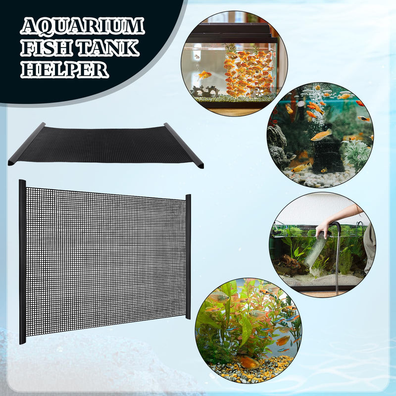 8Pcs Plastic Mesh Canvas Sheets Embroidery Aquarium Fish Tank Divider Plastic Grid Isolation Board Partition Net Pane Separator Filter Bottom Tray,20 Pcs Binding Bars Sliding Bars ,Crochet Projects - PawsPlanet Australia