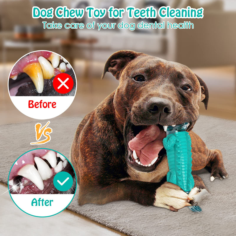 Dog Toys for Super Aggresive Chewers：Dog Toys for Large Dogs - Tough Dog Chew Toys - Indestructible Dog Toys for All Breed Sizes to Keep Them Busy - PawsPlanet Australia