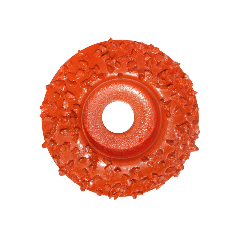 Orange Heavy Grit Dome Top 2" Disc - Durable and Efficient Hoof Trimming Tool for Overgrown Hooves - Ideal for Goats, Horses, Sheep, Pigs, & Cattle - Compatible Tools