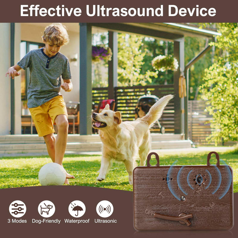 Anti Barking Devices, Auto Barking Control Devices with 3 Modes, Ultrasonic Dog Bark Box Barking Deterrent Devices, 50Ft Effective Stop Barking Dog Devices