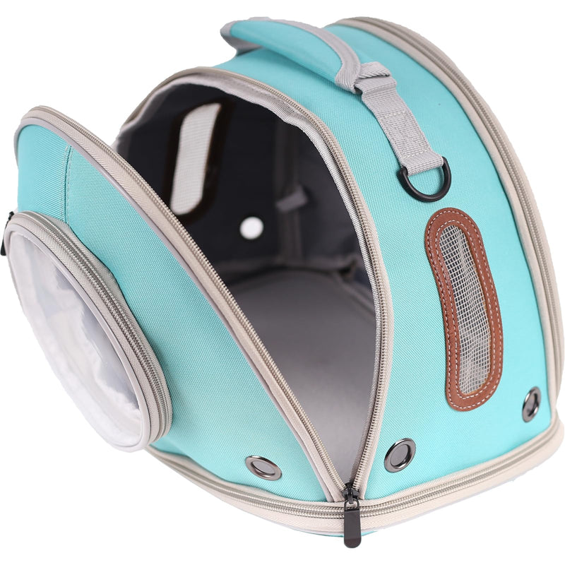 Guinea Pig Carrier Travel Cage, Portable Reptile Carrier Bag for Two (2) Guinea Pig, Bearded Dragon Lizard Carrier Cage for Small Animals Hamster Hedgehog Bird Bunny Kitten (Green, Typical Oxford) Green - PawsPlanet Australia