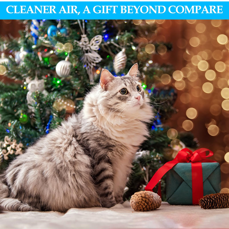 Cat Litter Deodorizer 99% Pets Poof Odor Eliminator Air Purifier Ozone Odor Removal Air Freshener for Home & Pets Litter Box Room Wardrobe Shoe Cabinet Toilet White Cat Odor Removers - PawsPlanet Australia