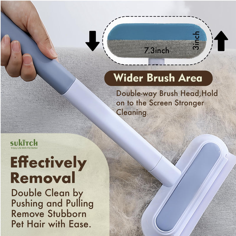Pet Hair Remover for Couch, Durable, Reusable, Washable Lint Cleaner for Dog and Cat Hair, Gentle on Furniture, Effective on Carpets, Clothing, Bedding - PawsPlanet Australia
