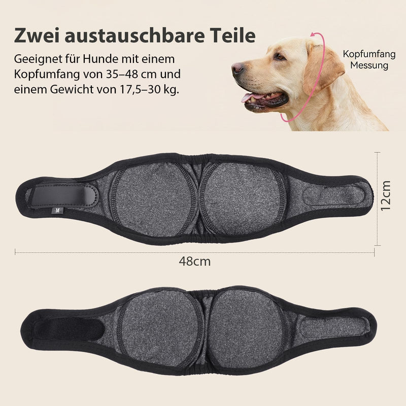 Pack of 2 Headphones for Dogs Noise Insulation Ear Protection Ear Protection Dog Ideal for Medium Dogs Ear Protection Breathable Elastic Comfortable