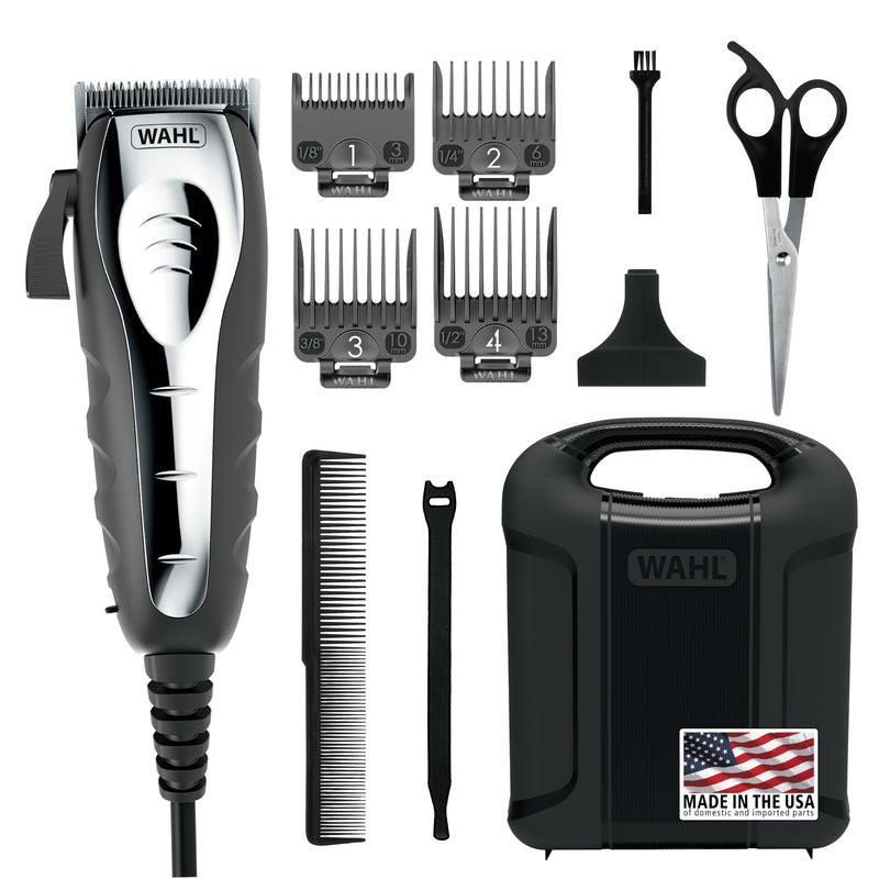 Wahl USA Quiet Pro Corded Dog Clippers for Grooming - Heavy Duty Compact Electric Dog Grooming Kit Hair Clippers for Dogs Cats Pets- Model 9181