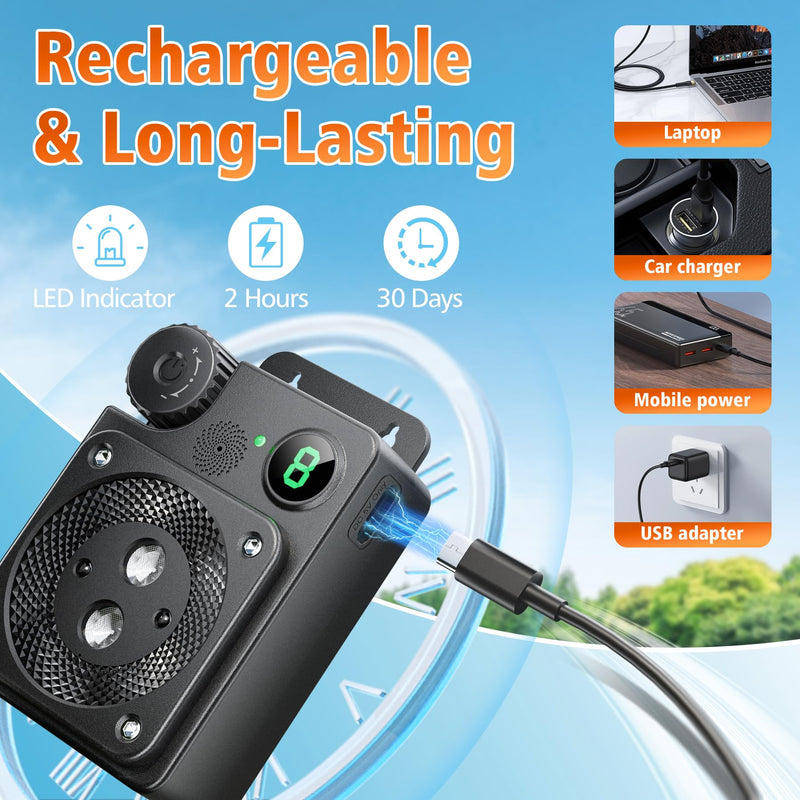 Anti Barking Devices, Ultrasonic Dog Bark Deterrent Devices, Dog Barking Deterrent Devices, Dog Barking Stopper, Anti Barking Device for Dogs Long Range 50ft, Bark Box Indoor Outdoor for Dogs Training Black - PawsPlanet Australia