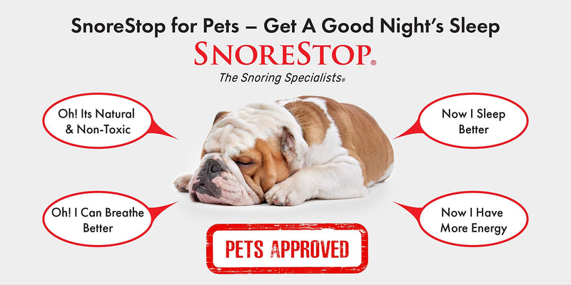 Snore Stop for Pets 40 Sprays I Natural Anti-Snoring Solution I Snore Relief for Dogs Cats I Stop Snoring Aid I Sleep Remedy I Help Stop Dog Snores I Anti-Snore Aid 1 - PawsPlanet Australia