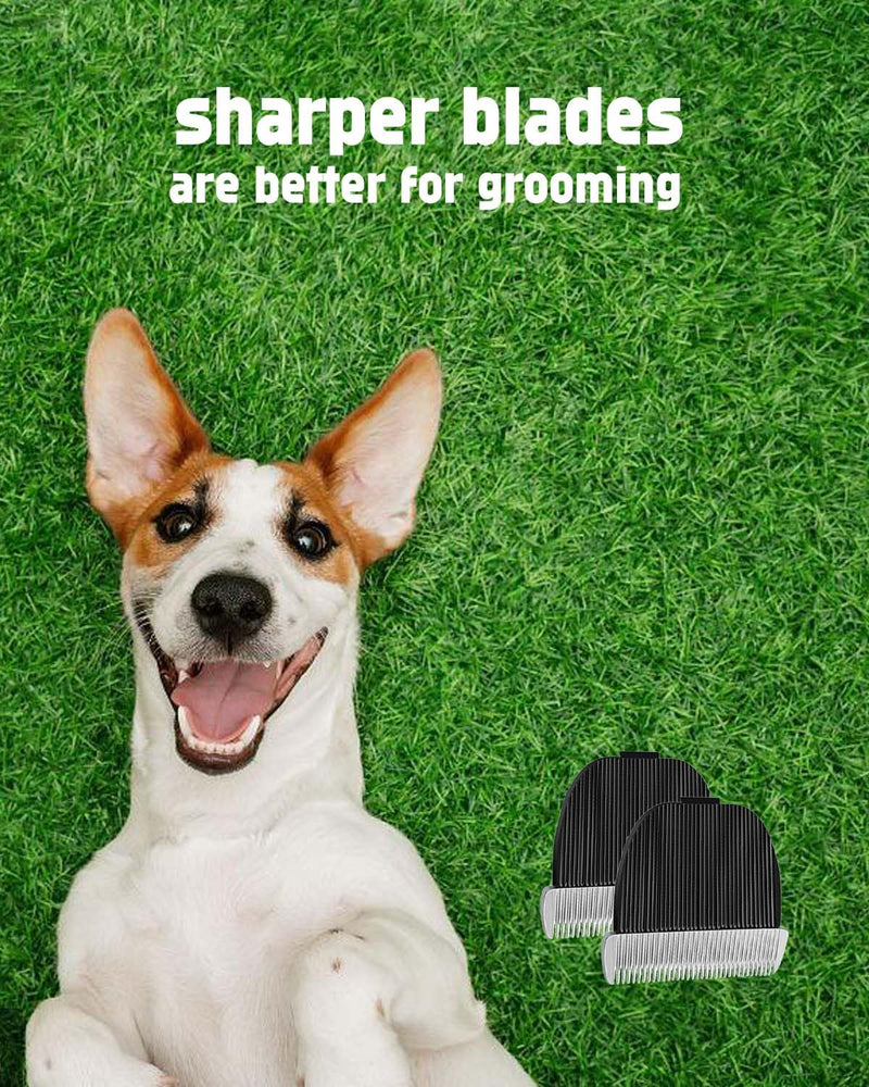 uijino Dog Clipper Blades Compatible with HOLDOG Replacement Blades for HOLDOG Dog Clippers B8, 2 Pack Holdog Dog Clipper Blade Replacement for Dog Grooming Kit, 2 Cleaning Brush - PawsPlanet Australia
