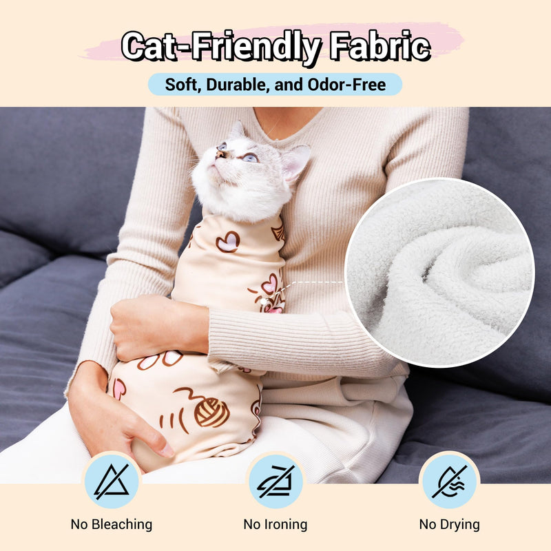 35.43" Extra Large Cat Grooming Wrap,Soft Self-stick Cat Burrito Restraint Blanket Grippy Cloth for Large Cats & Small Dogs,Nail Clipping,Ear Cleaning,Teeth Brushing Anti-Scratch Anti-Escape CUTE PATTERN(35.43" )