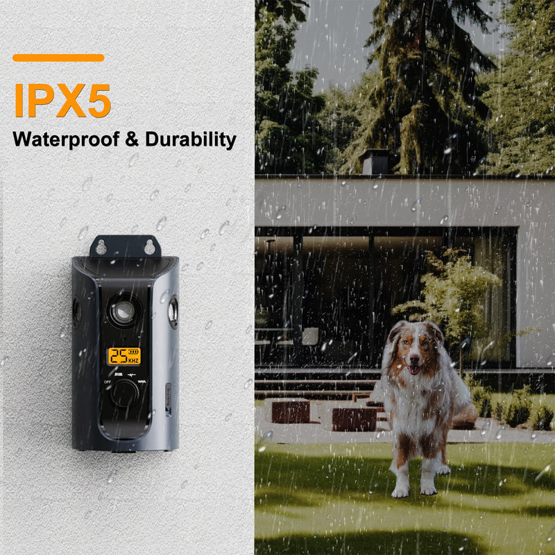 Dog Bark Deterrent Devices, 3X Ultrasonic Anti Barking Device, Bark Box for Dogs Indoor & Ourdoor, Dog Barking Silencer with 3 Modes | Bark Control Device 50ft Range, Stops Neighbours Dog Barking - PawsPlanet Australia