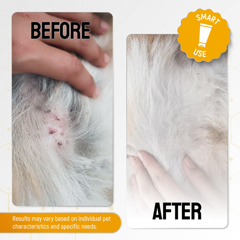 Hot Spot Treatment for Dogs & Cats – No Antibiotic Wound Ointment for Dogs – Scratches & Irritations – Honey Wound Repair Gel for Horses – Colloidal Silver – 2-Oz Tube
