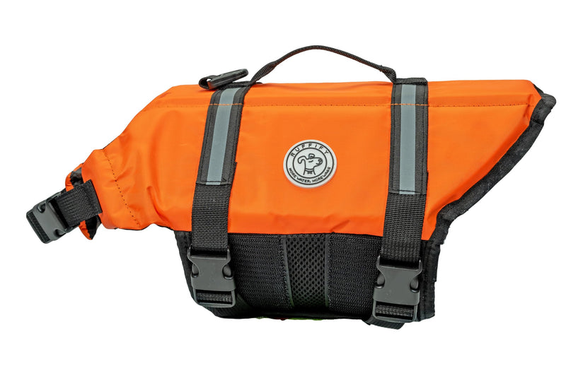 Dog Life Jacket for Swimming & Boating – Adjustable Safety Vest for Dogs, Lightweight Reflective Neon Design, Buoyant & Comfortable for Water Adventures (Orange, X-Large) Orange X-Large (Chest 28”-33”) - PawsPlanet Australia