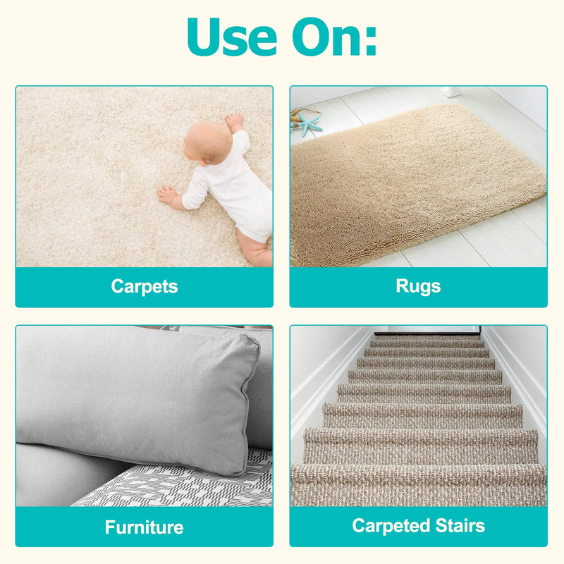 Carpet Rake for Pet Hair Removal - Reusable Pet Hair Remover for Carpet Long Handle, Advanced Dog Hair Broom, Cat Fur Brush, Lint Remover Scraper for Carpets, Rugs, Mats, Couch, Furniture - PawsPlanet Australia
