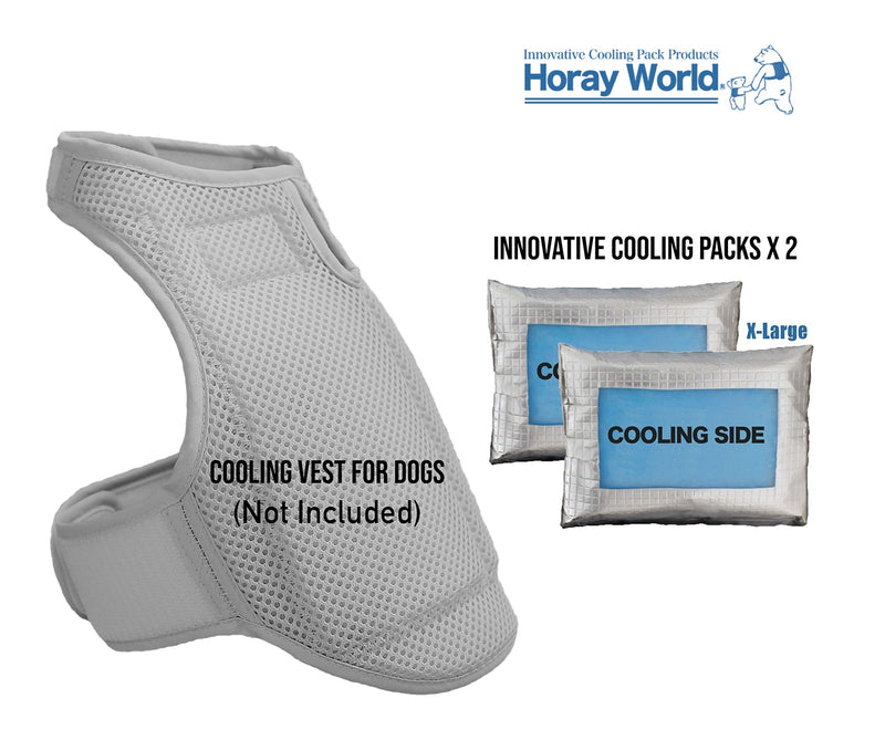 Innovative Cooling Pack for Cooling Vest for Dogs (X-Large) - PawsPlanet Australia