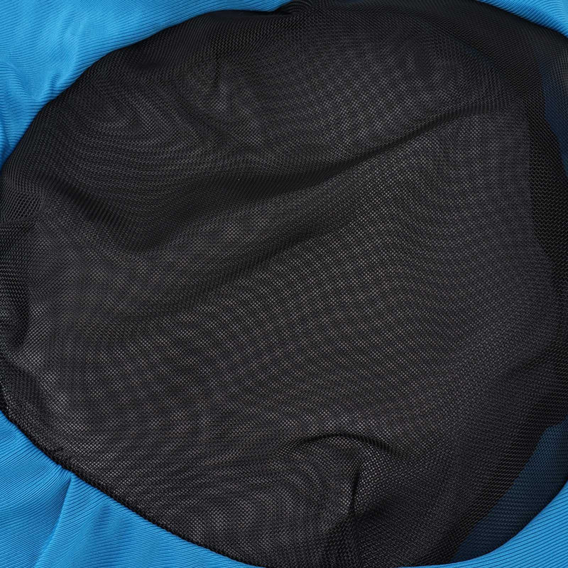Horse Fly Mask with Ears Protection Professional Sun Comfortable Breathable Design for Barn Horses Blue 44x36cm