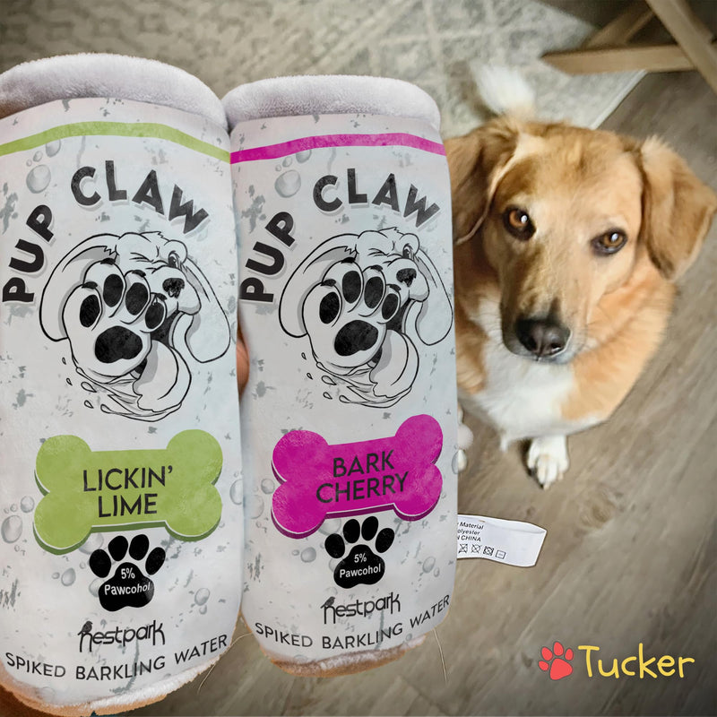 Pup Claw Dog Toys - Funny Cute Plush Dog Toys with Squeaker - Parody Dog Toy (2 Pack) (Original Pack) Original Pack - PawsPlanet Australia