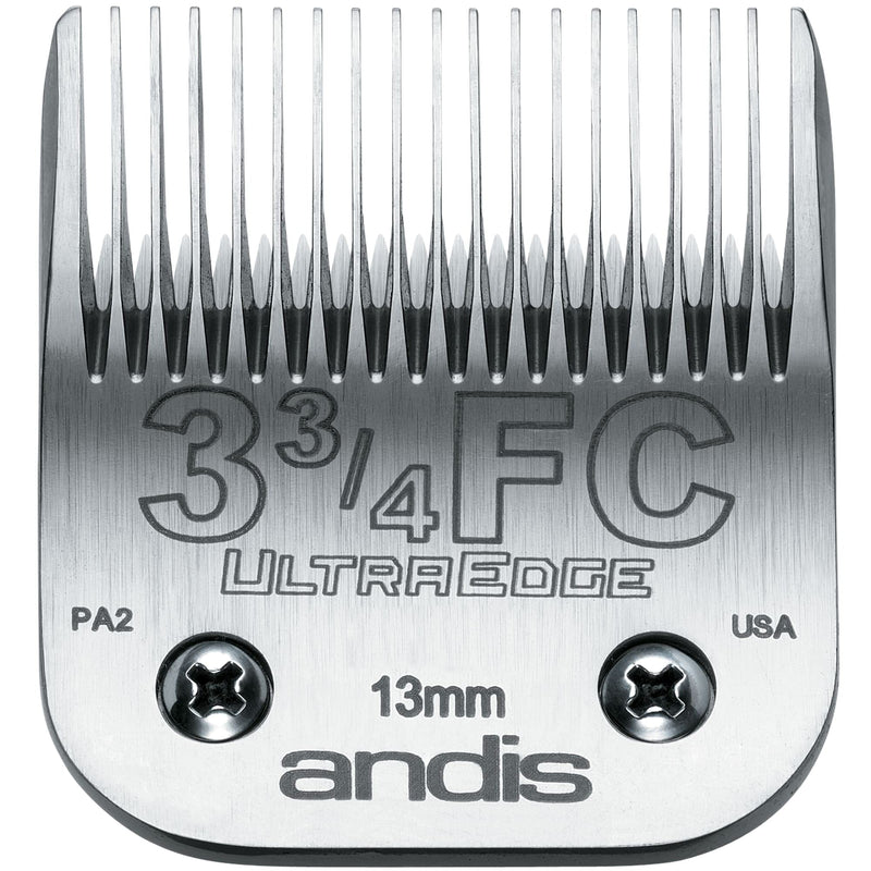 Andis Carbon-Infused Steel UltraEdge Dog Clipper Blade, Size-3-3/4 FC, 1/2-Inch Cut Length (64135) - PawsPlanet Australia
