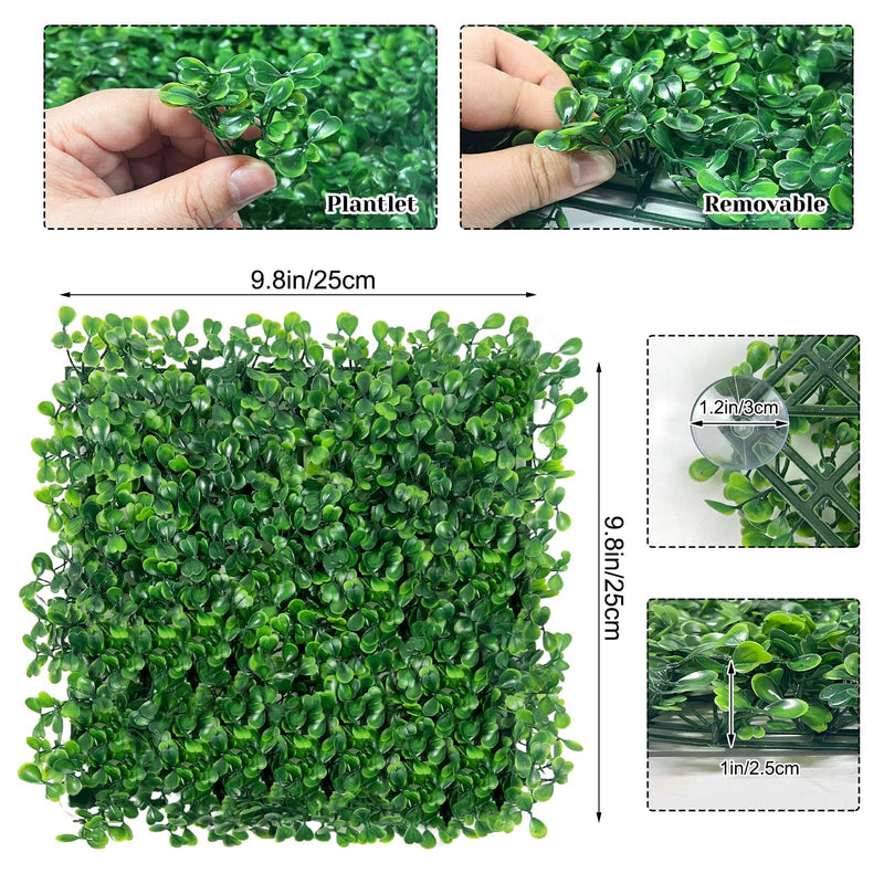 Rainmae Hermit Crab Climbing Toys, Faux Grass Mat Fake Turf Hermit Crab Climbing Wall, Plastic Aquarium Plants Lawn Hermit Crab Supplies Climbing and Hide Toy for Gecko Reptile Lizard 10 x 10 Inch - PawsPlanet Australia