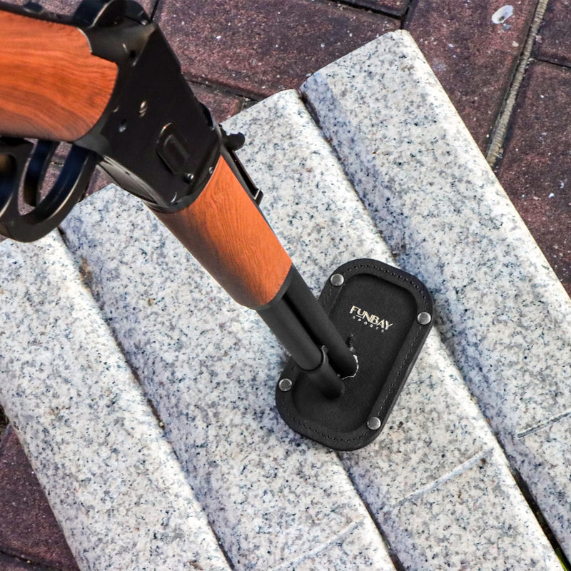Magnetic Leather Barrel Rest for Shotguns, Sporting Clays Accessories, Trap Shooting Accessories, Skeet Shooting and Five Stand Muzzle Rest Outdoor Hunting - PawsPlanet Australia