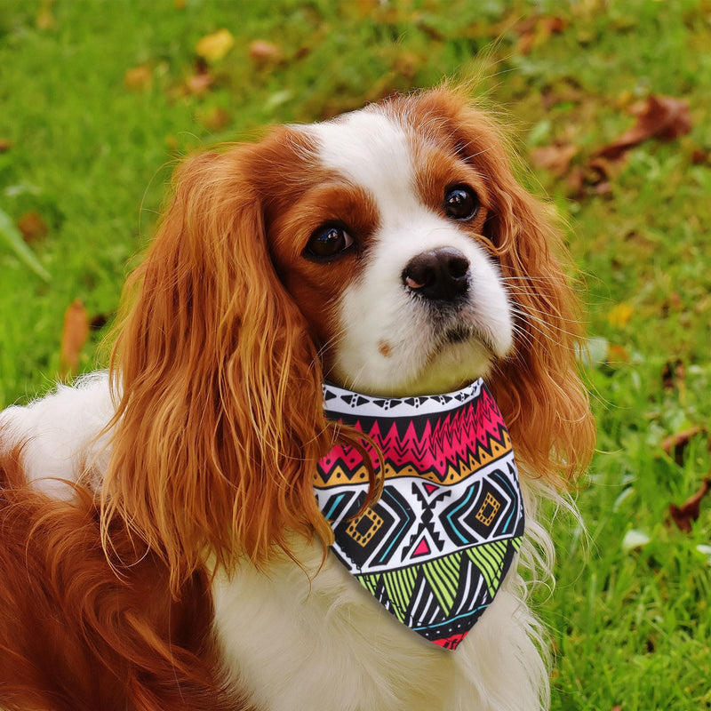 72 Packs Dog Bandanas Bulk Buffalo Plaid Cat Bandana Summer Scarf Triangle Fruit Drool Bibs Washable Adjustable Kerchief Dog Cat Bandana for Beach Small Medium Pet Supplies(Rhombus) Rhombus - PawsPlanet Australia