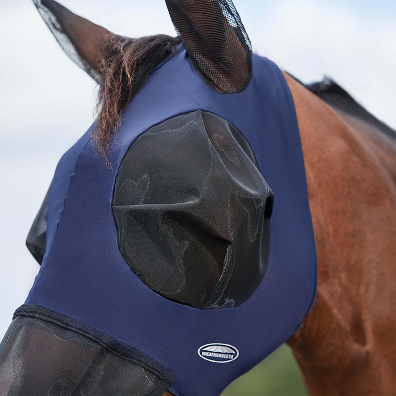 WeatherBeeta ComFiTec Luxe Bug Eye Saver with Ears and Nose, Navy/Black, Full