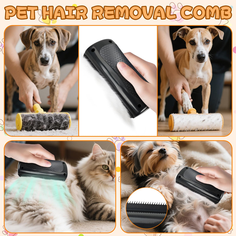 Fellwunder Dog Brush, Fur Wonder Brush, Dog Brush, Short Hair Paw Star, Fur Miracle Brush, Dog Hair Removal Brush for Dogs, Cats and Other Pets