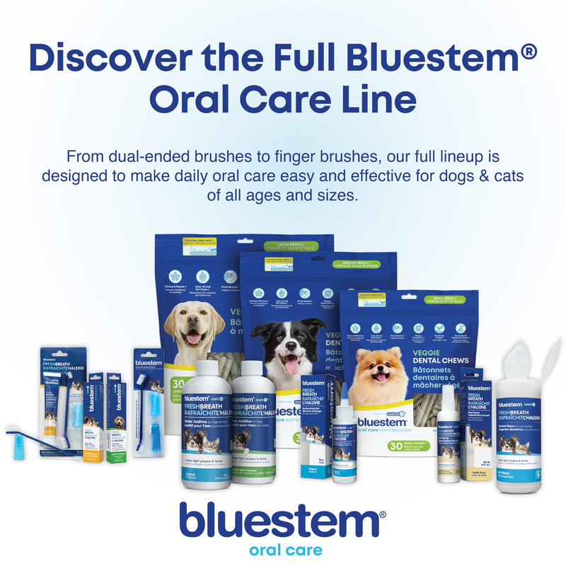 Bluestem Toothbrush and Finger Brush (Brush Set) Brush Set