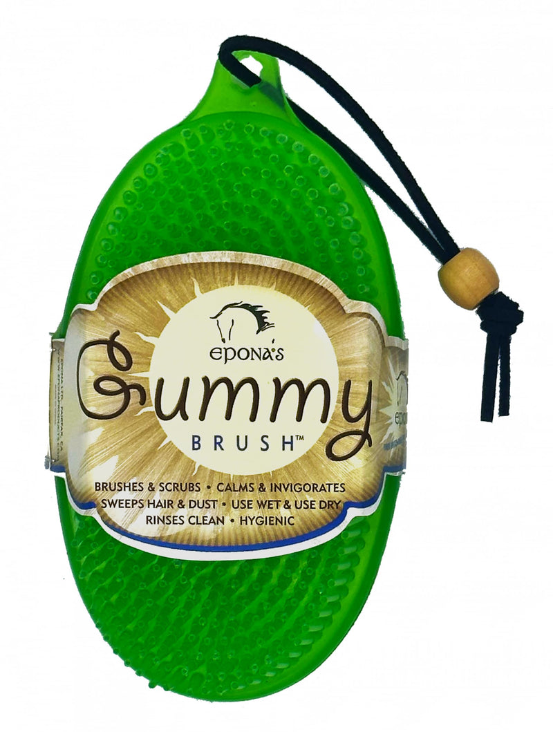 Epona Gummy Brush/Scrubby Horse Grooming Tool - PawsPlanet Australia