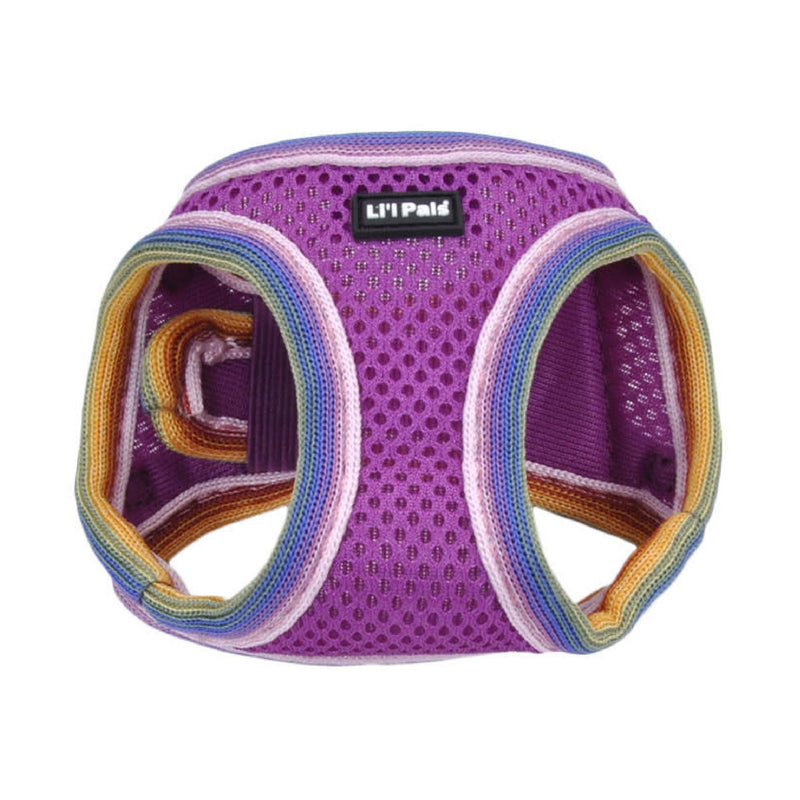 Coastal Pet Li'l Pals Comfort Mesh Dog Harness - No-Pull Step-in Dog Harness for Small Dogs & Puppies - Dog Cooling Vest - Orchid - 3/8" x 8"-10" 3/8" x 8"-10"