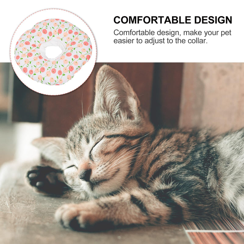 VALICLUD Cat Neck Brace for Wound Healing, Made of Soft Fabric with Shaped Design, for Post-Surgery Protection, for Cats and Dogs in Recovery Phase