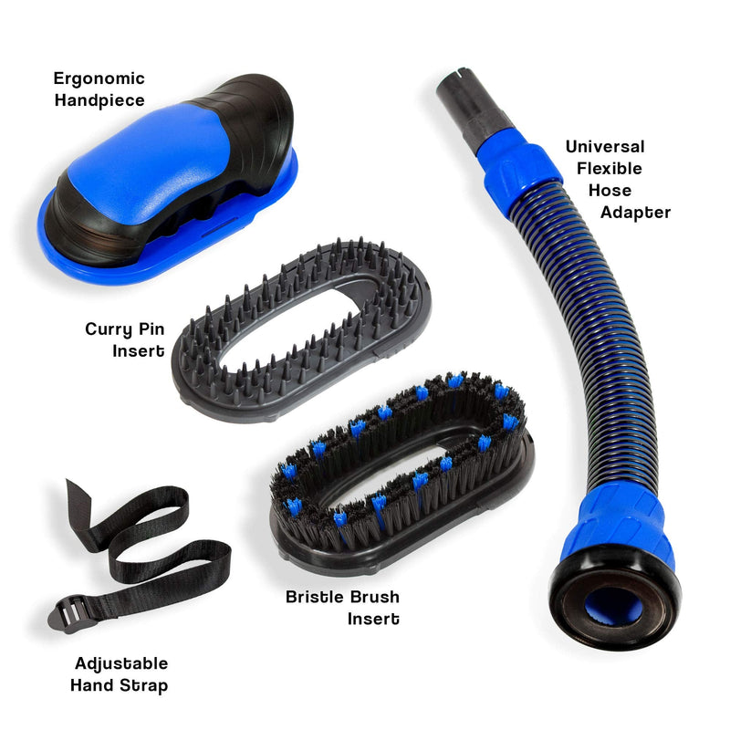 Fur Sure Vacuum Brush Kit for Home Pet Grooming and Cleaning Furniture and Carpet – Great for Medium to Large Sized Breeds and Cleaning Up After All Pets - PawsPlanet Australia